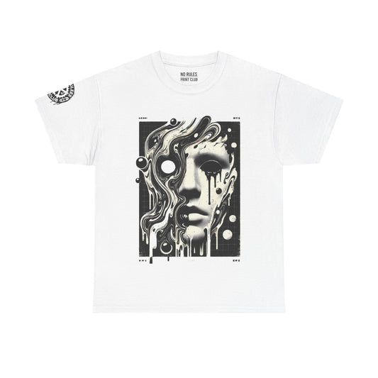 Void Stare Graphic Tee - No Rules Print Club | Unisex Heavy Cotton T-Shirt