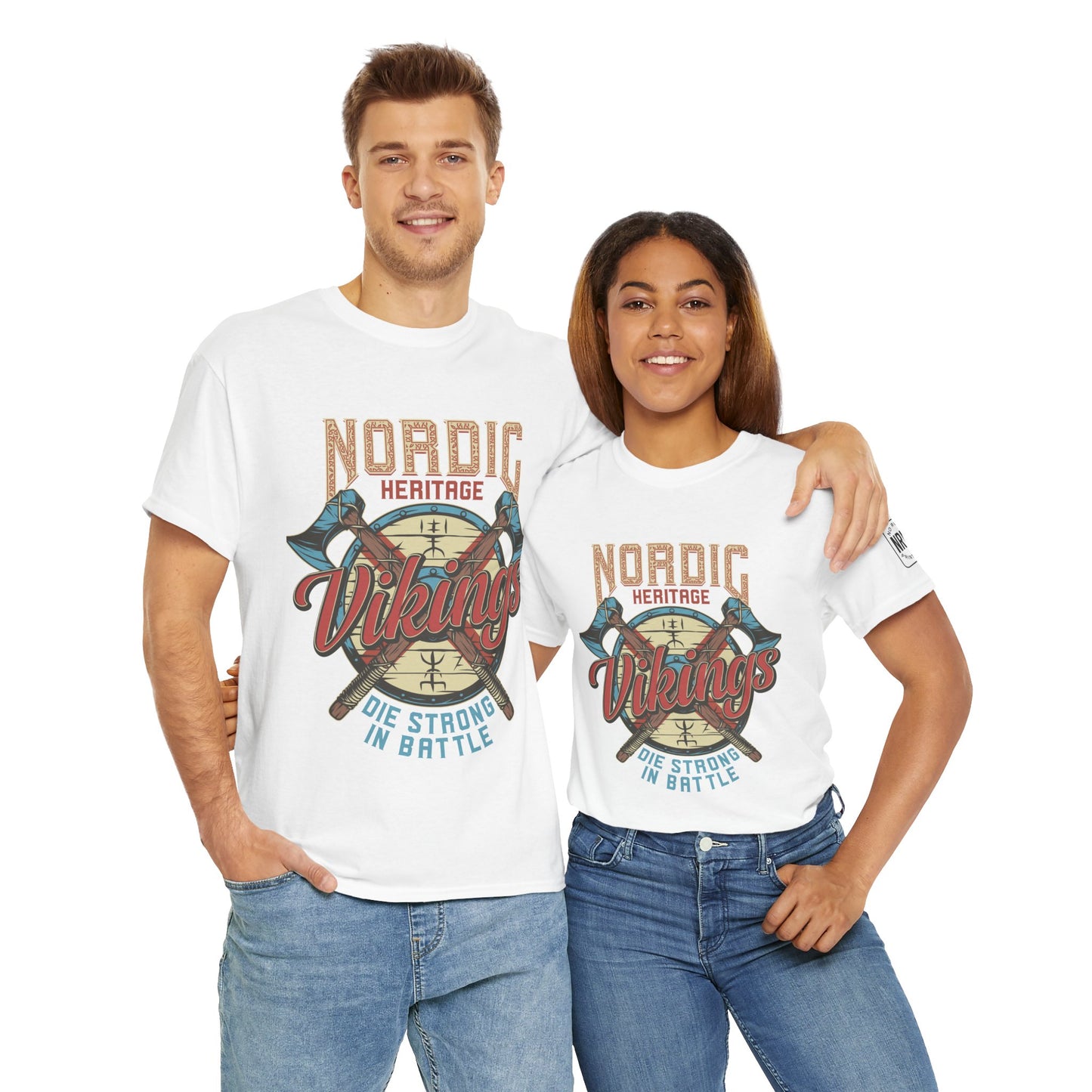 Nordic Heritage – Unisex Heavy Cotton Tee
